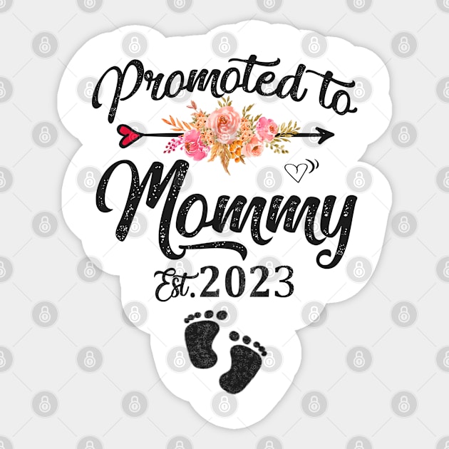 promoted to mommy 2023 Sticker by Leosit